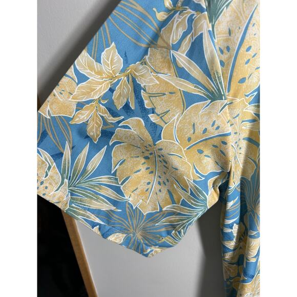 Aloha Republic HawaiianFloral Vintage Mens Shirt 2XL Made in USA - Picture 3 of 6